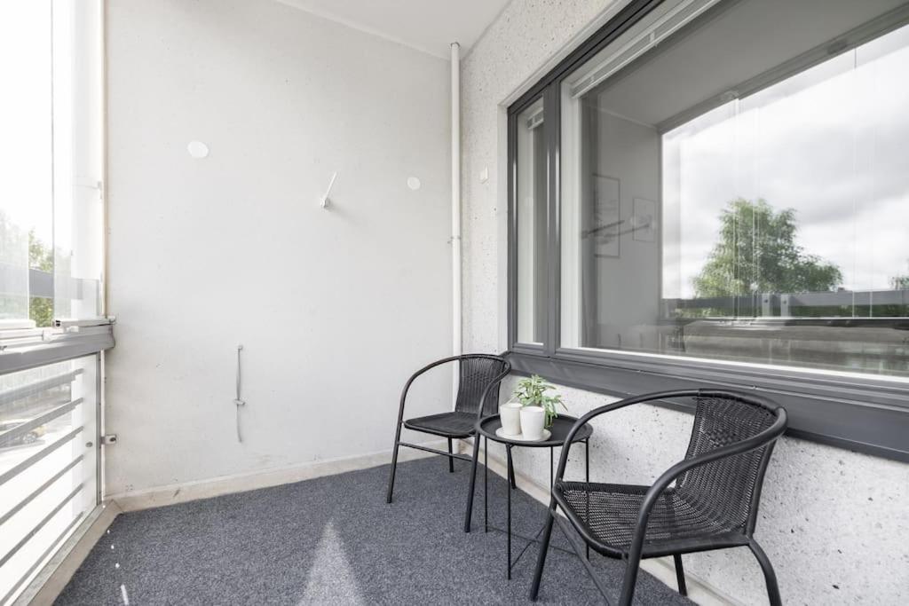 Saunallinen Yksioe Keskustasta Rovaniemi Exterior foto